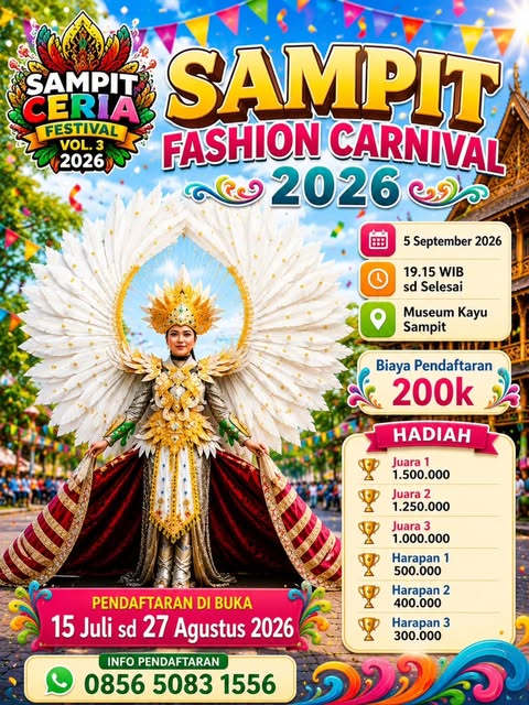 Sampit Fashion Carnival 2026